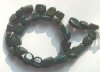 16 inch strand of 11x8mm Bloodstone Nuggets